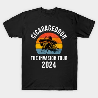 Cicadageddon 2024 - The Invasion Tour T-Shirt